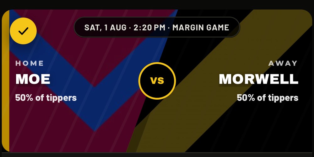 The margin game on Tipstar: Moe vs Morwell